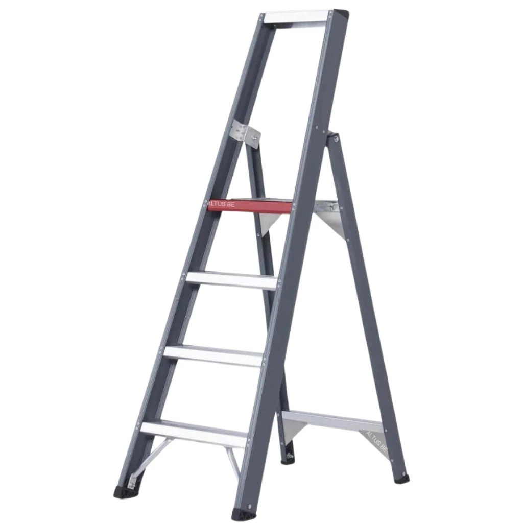 Altrex enkele trapladder Falco 4 treden aluminium trapladder