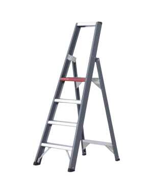 Altrex enkele trapladder Falco 4 treden aluminium trapladder