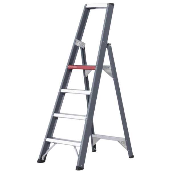 Altrex enkele trapladder Falco 4 treden aluminium trapladder