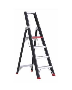Altrex enkele trapladder Taurus 4 treden- Stahoogte 0.95m
