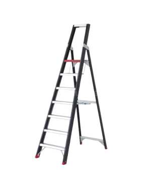 Altrex enkele trapladder Taurus 7 treden - Stahoogte 1.65m