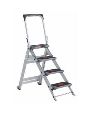 Altrex enkele trapladder Little Giant Safety Step 4 treden