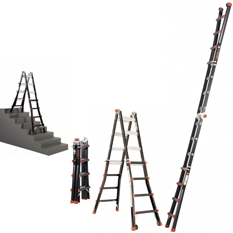 ladder kopen- BigOne multifunctionele ladder TacTic 4x4-sporten