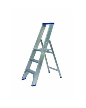 Solide professionele trapladder PT03 treden - 0.75m stahoogte