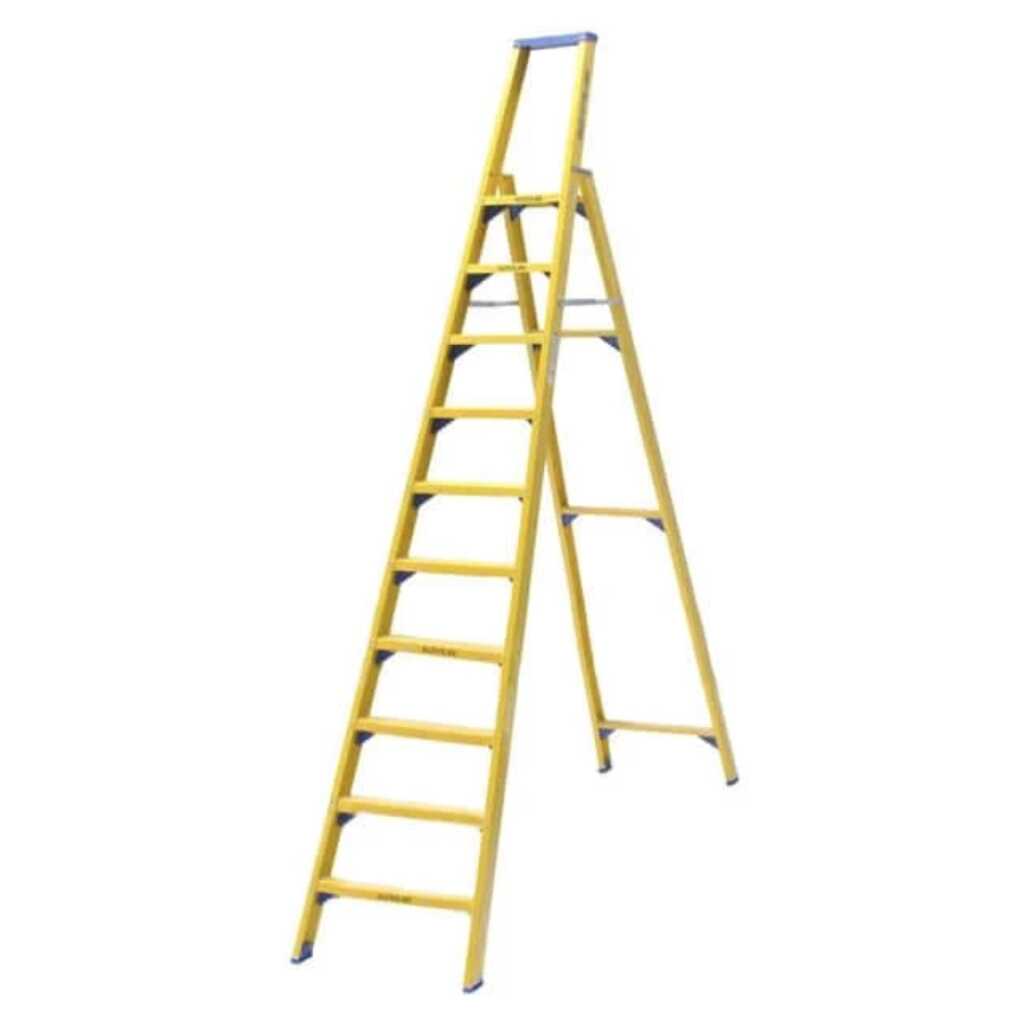 Staltor enkele glasvezel trapladder 10 treden
