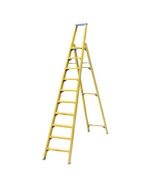 Staltor enkele glasvezel trapladder 10 treden