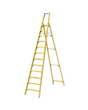 Staltor enkele glasvezel GVK trapladder 12 treden