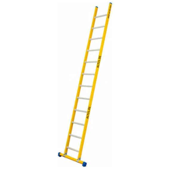 Enkel glasvezel ladder Staltor 12 alu sporten