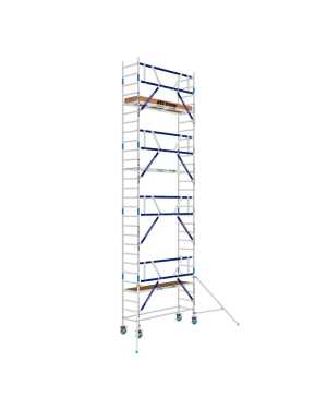 ASC rolsteiger met AGS Pro enkelzijdig - 0,75x1,90 - WH 9,3m - Carbon