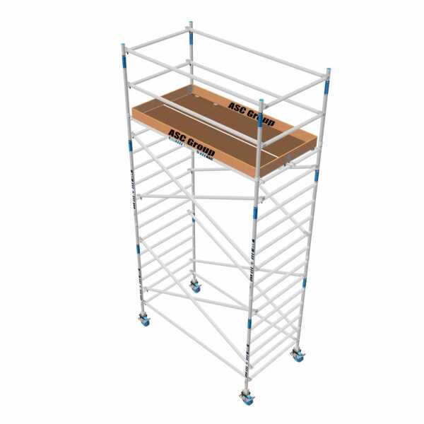 ASC Universele rolsteiger - 1,35x1,90 - WH 6,3m - Hout