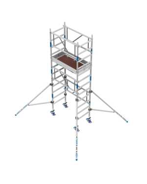 ASC XS Tower éénpersoons rolsteiger werkhoogte 4.20 m