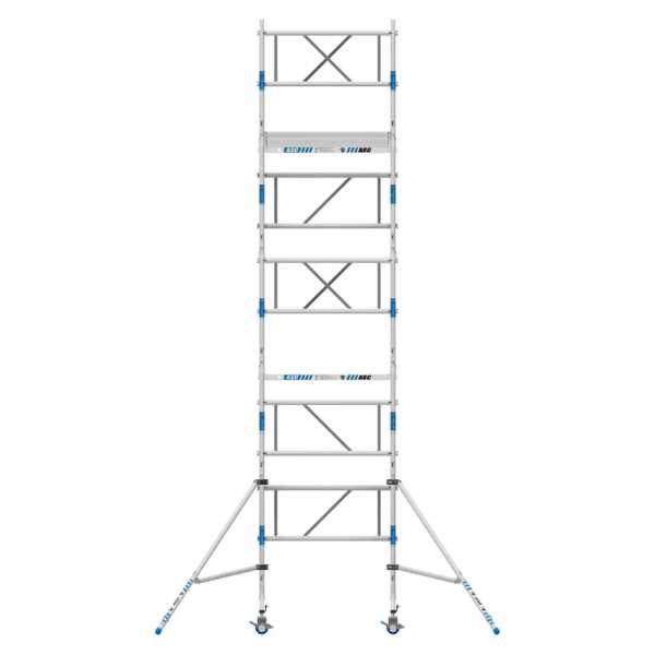 ASC XS Tower éénpersoons rolsteiger werkhoogte 6.20 m