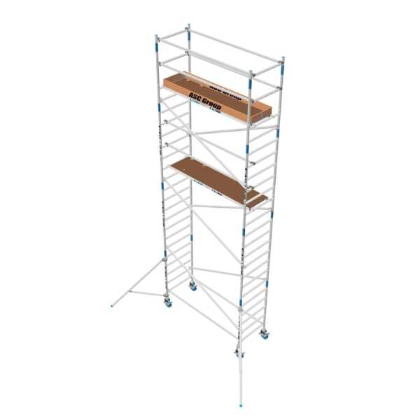 ASC Budget rolsteiger - 0,90x1,90 - WH 8,3m - Carbon