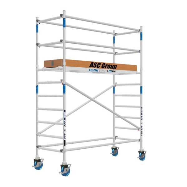 ASC Universele rolsteiger - 0,90x1,90 - WH 4,3m - Hout