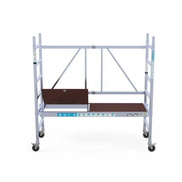 PRO Vouwsteiger 0.75x1.85m - Werkhoogte 3,00m - Platform met toegangsluik