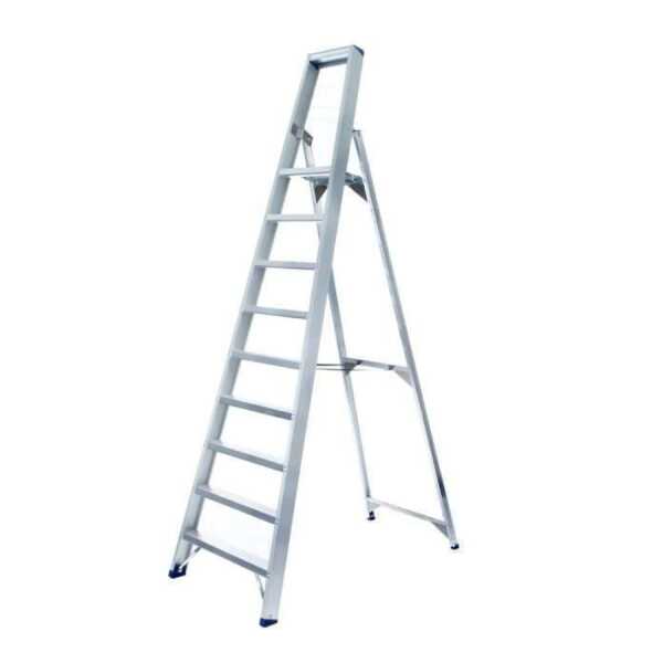 Enkele trapladder 9 treden Atom - 2.25 m stahoogte
