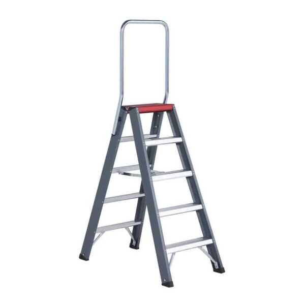 Altrex 2x5 dubbele trapladder Falco met steunbeugel