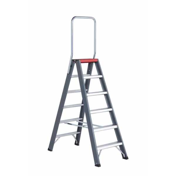 Altrex 2x6 dubbele trapladder Falco met steunbeugel