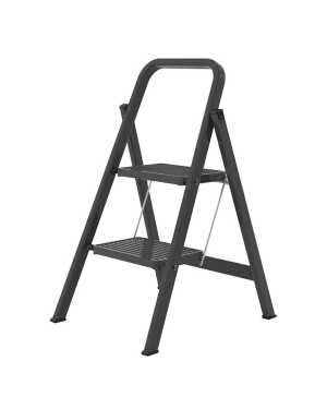 Altrex huishoudtrap Giant Total Black 2 treden