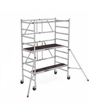 PRO Kamersteiger 90x190x3,80m werkhoogte + platform 30 cm