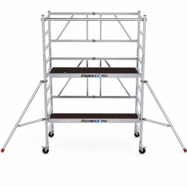 PRO Kamersteiger 90x190x3,80m werkhoogte + platform 30 cm