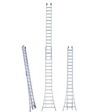 Fusion 2-delige reformladder 2x18 sporten - 8.50m