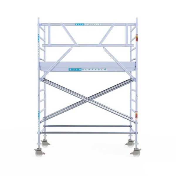 Professionele rolsteiger 135x250x4.20m werkhoogte carbondeck lichtgewicht