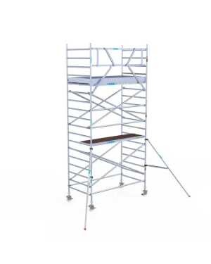 Professionele rolsteiger 135x250x6.20m werkhoogte carbondeck lichtgewicht