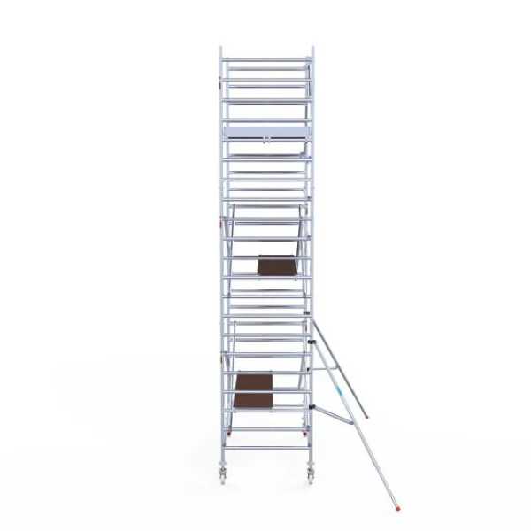 PRO gevelvrije rolsteiger 135x250x7.20m werkhoogte carbondeck lichtgewicht