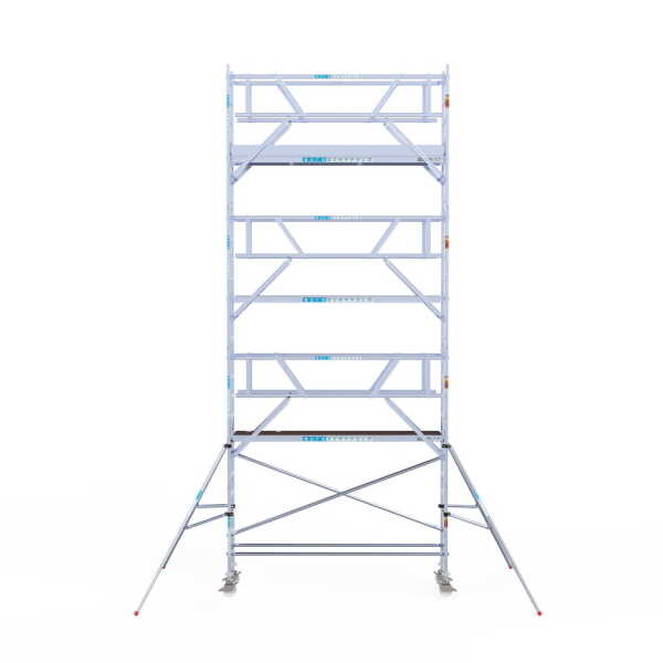 Rolsteiger 0.75x3.05x9.20m lichtgewicht platformen incl. dubbele voorloopleuningen