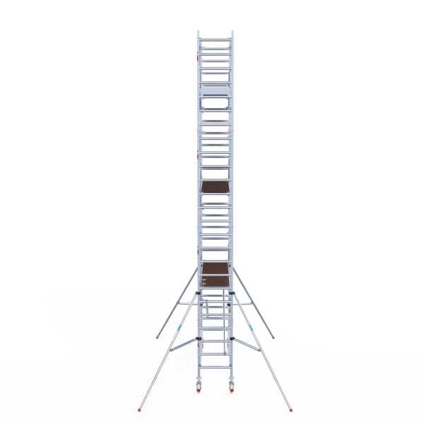 Rolsteiger 0.75x3.05x9.20m lichtgewicht platformen incl. dubbele voorloopleuningen