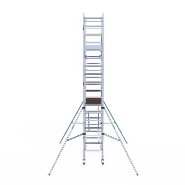 Rolsteiger 0.75x1.90x6.20m lichtgewicht platformen incl. dubbele voorloopleuningen