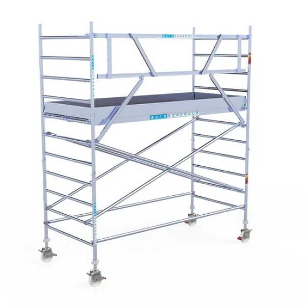 Professionele rolsteiger 135x305x4,20m werkhoogte