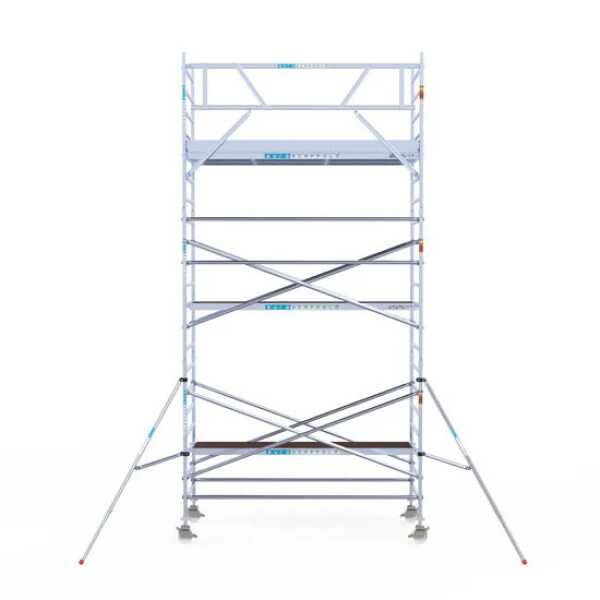 Professionele rolsteiger 135x305x7,20m werkhoogte carbondeck
