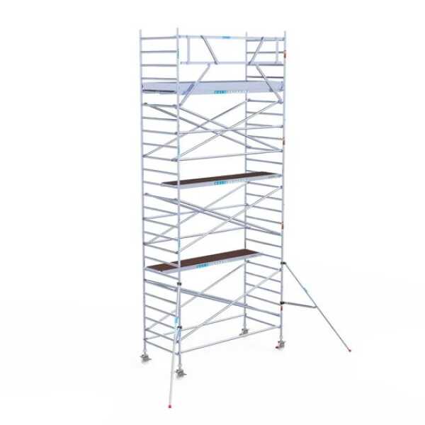 Professionele rolsteiger 135x305x8,20m werkhoogte carbondeck