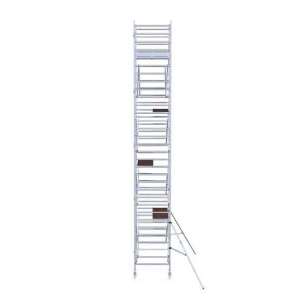 Professionele rolsteiger 135x190x10,20m werkhoogte wooddeck