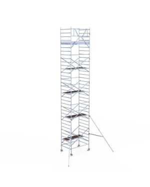 Professionele rolsteiger 135x190x11,20m werkhoogte wooddeck