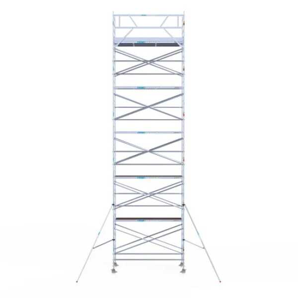 S-PRO alu rolsteiger 135x305x12,20m werkhoogte carbondeck