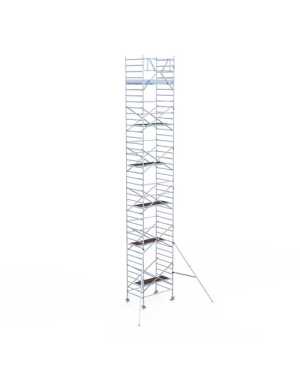 Professionele rolsteiger 135x190x13,20m werkhoogte wooddeck