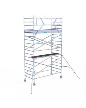 Professionele rolsteiger 135x305x6,20m werkhoogte carbondeck