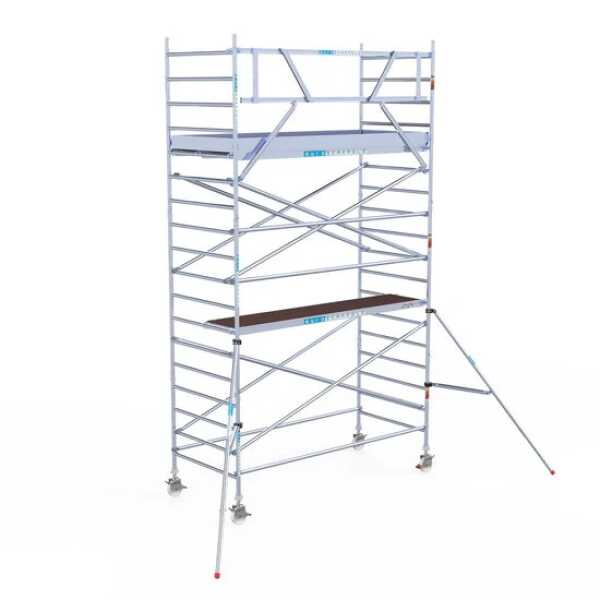 Professionele rolsteiger 135x305x6,20m werkhoogte carbondeck