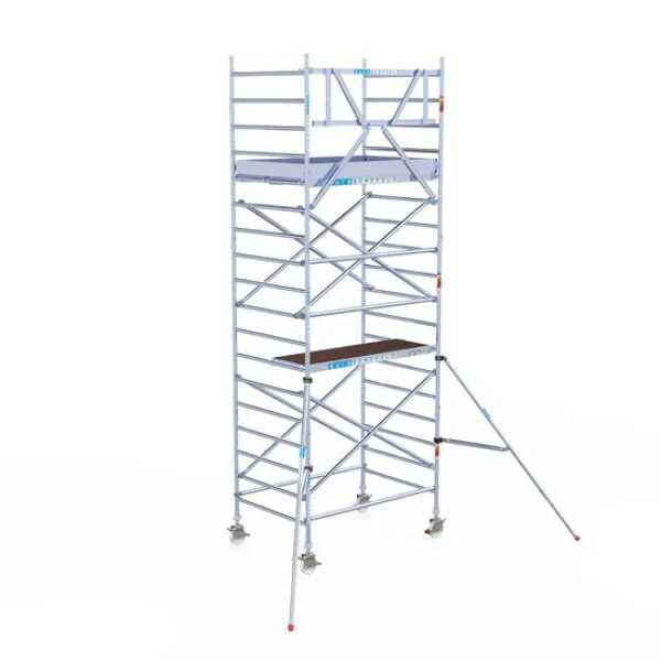 Professionele rolsteiger 135x190x6,20m werkhoogte carbondeck
