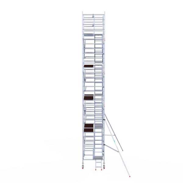 Pro. alu trappentoren carbondeck 1.35x2.50x10.20m werkhoogte