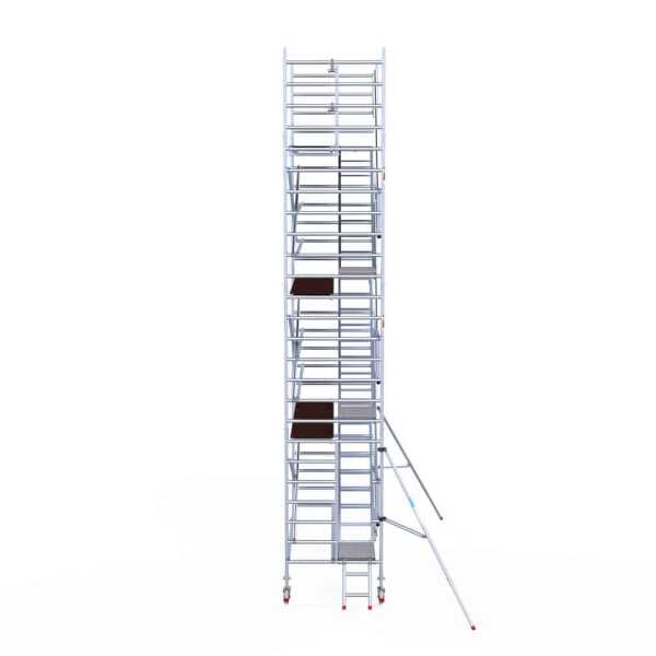 Pro. alu trappentoren carbondeck 1.35x3.05x8.20m werkhoogte