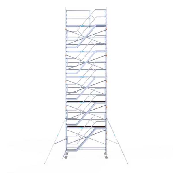 Pro. alu trappentoren carbondeck 1.35x3.05x12.20m werkhoogte