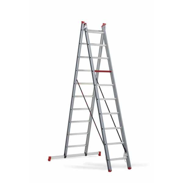 Altrex 2-delige reformladder Atlantis 2x10 sporten - 4.63m
