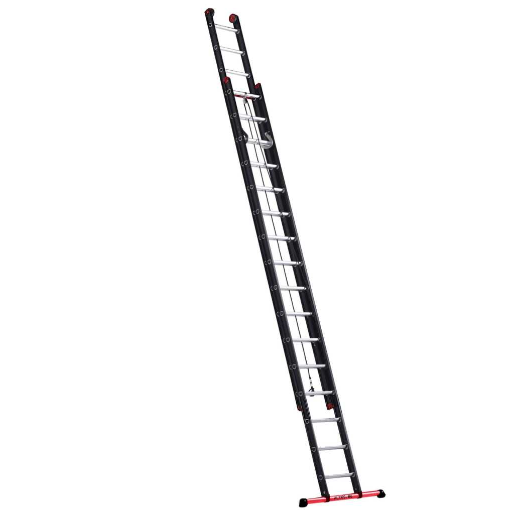 2-delige schuifladder Mounter 2x16 treden