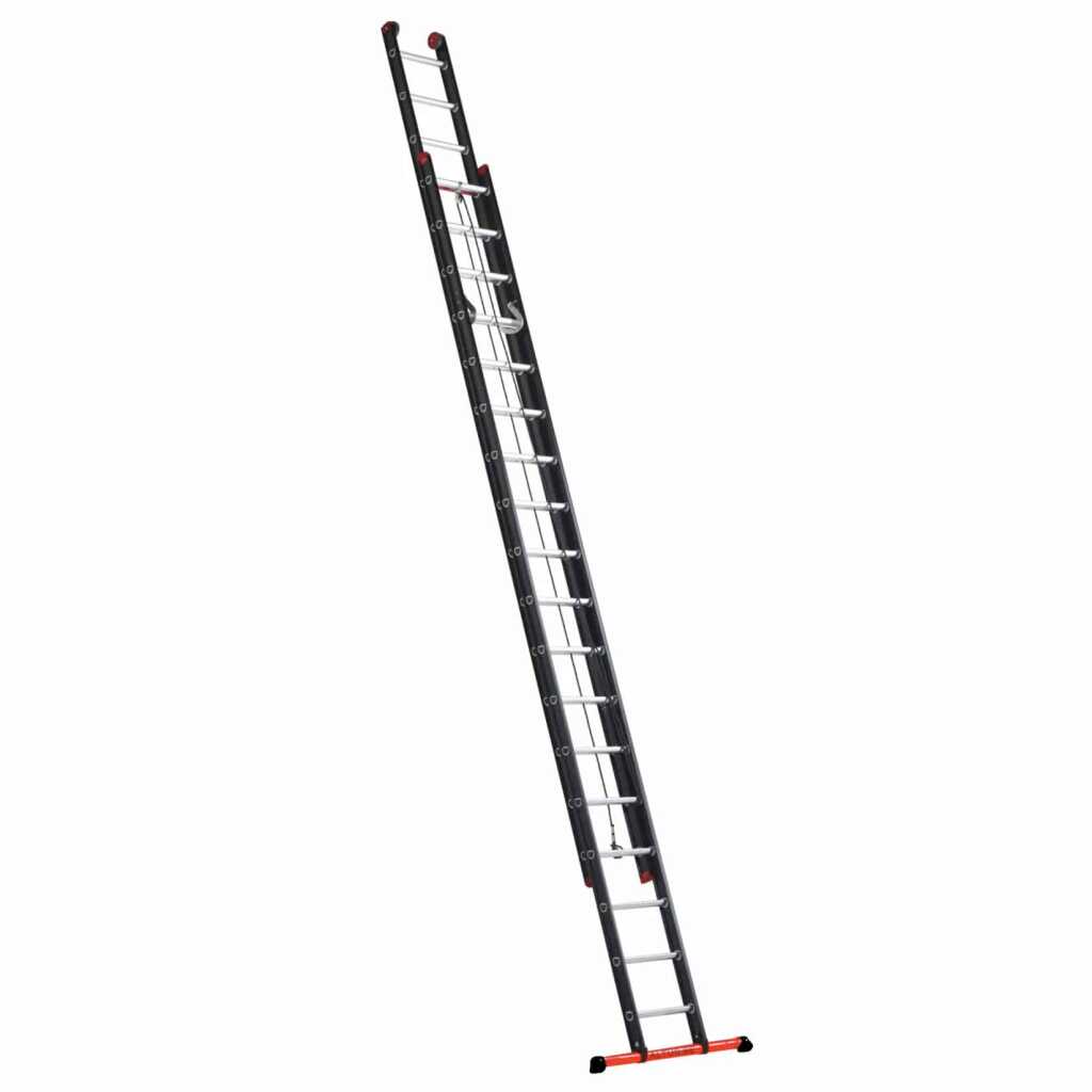 2-delige schuifladder Mounter 2x18 treden