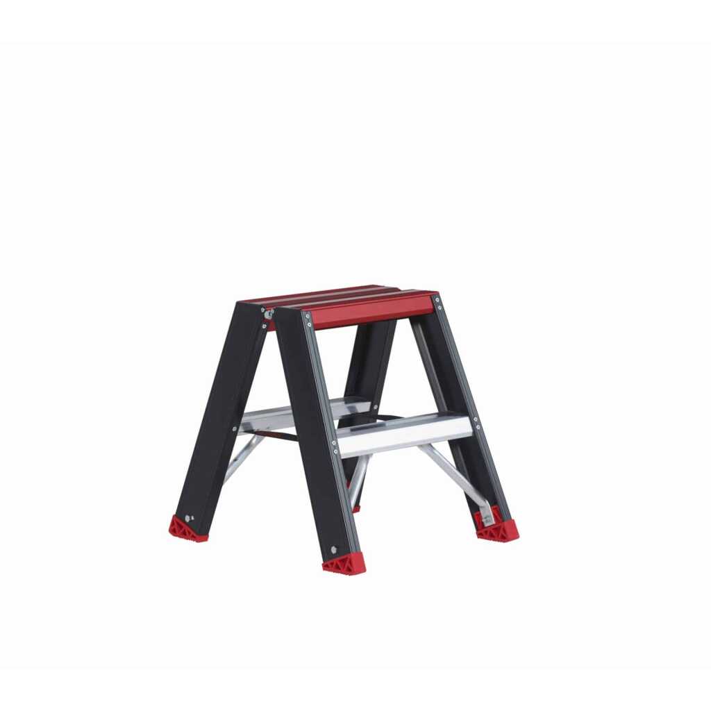 Dubbele trapladder Taurus 2x2 treden