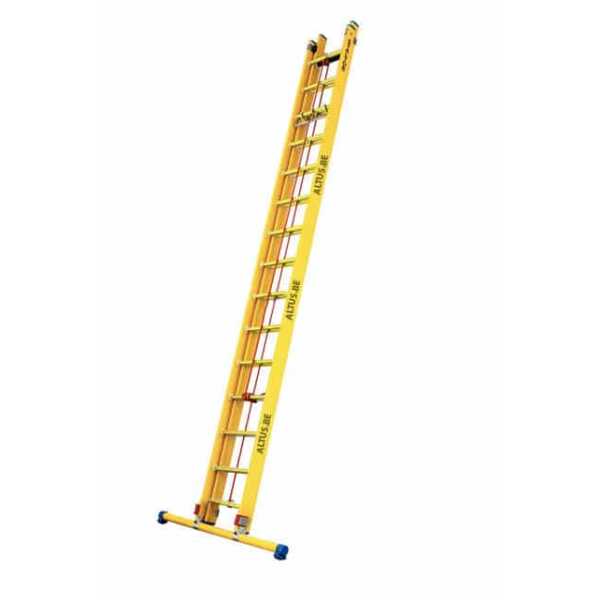 2-delige glasvezel touwschuifladder 2x15 sporten